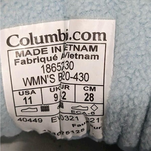 Women’s Columbia Firecamp Fleece Lined Techlite Shoes NWT - Picture 4 of 5